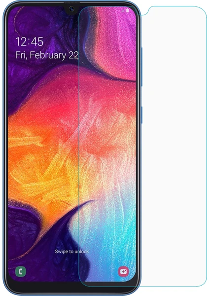 Samsung Galaxy A50 Temperli Cam Ekran Koruyucu
