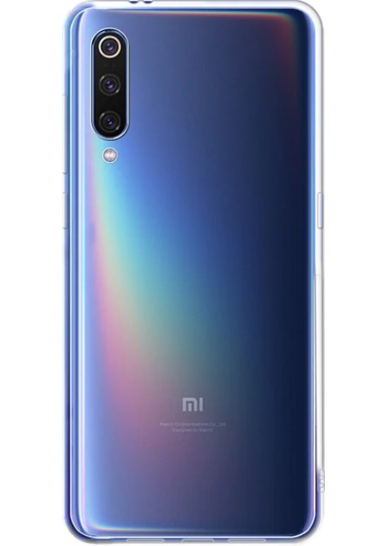 Xiaomi Mi 9 Se Kılıf Transparent Soft Beyaz