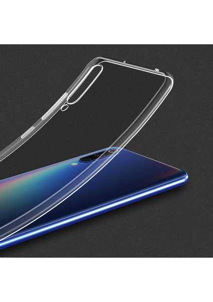 Xiaomi Mi 9 Se Kılıf Transparent Soft Beyaz