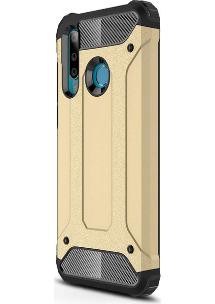 Huawei P30 Lite Kılıf Rugged Armor Gold