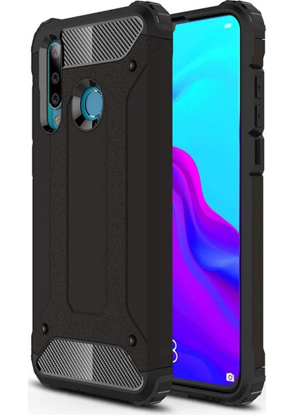 Huawei P30 Lite Kılıf Rugged Armor Siyah