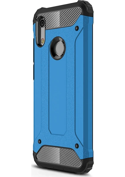 Huawei Honor 8A Kılıf Rugged Armor Mavi