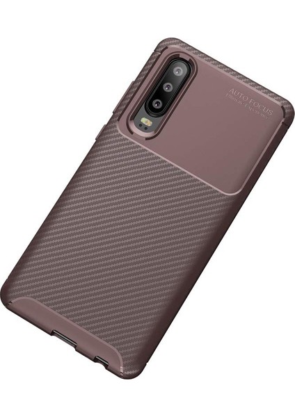 Huawei P30 Kılıf Legion Series Kahverengi