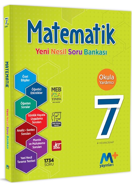 Martı Okul 7. Sınıf Matematik Yeni Nesil Soru Bankası