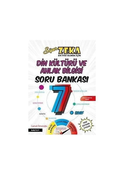 Nartest Yayınevi 7. Sınıf Din Kültürü Soru Bankası Fen Liselerine Hazırlık