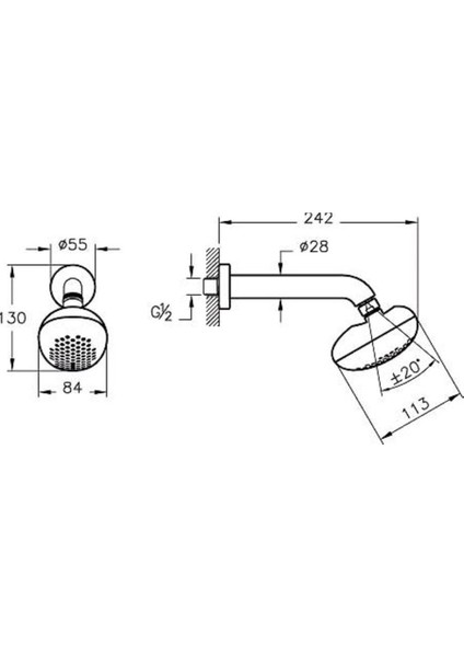 İstanbul Duş Başlığı Altın Duvardan (A4800623) fiyatları