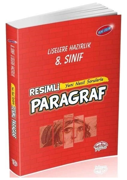 Editör Yayınları 8. Sınıf Resimli Nesil Sorularla Paragraf