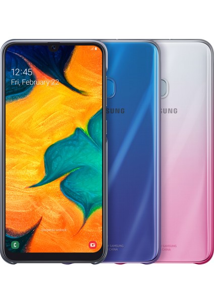 Galaxy A30 Siyah Koruyucu Kılıf -EF-AA305CBEGWW