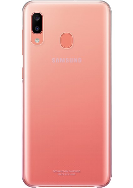Galaxy A20 Pembe Koruyucu Kılıf - EF-AA205CPEGWW