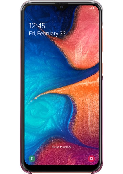Galaxy A20 Pembe Koruyucu Kılıf - EF-AA205CPEGWW