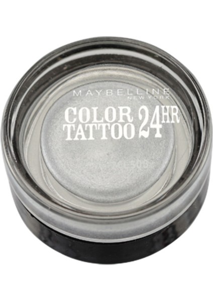 Color Tattoo 24H Göz Farı - 50 Eternal Silver - Gümüş