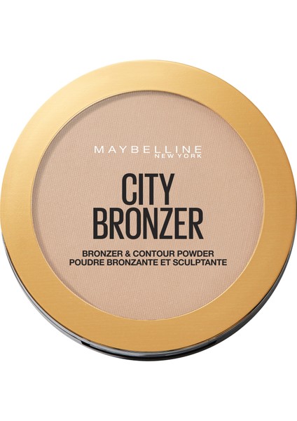 Maybelline New York City Bronze Bronzlaştırıcı & Kontür Pudrası - 250 Medium Warm (Orta; Sıcak Ton)