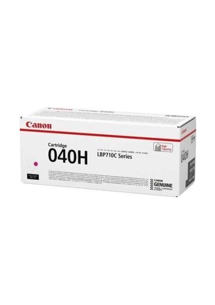 Crg-040H M Kırmızı Toner Lbp710Cx, Lbp712Cx Yüksek Kapasite