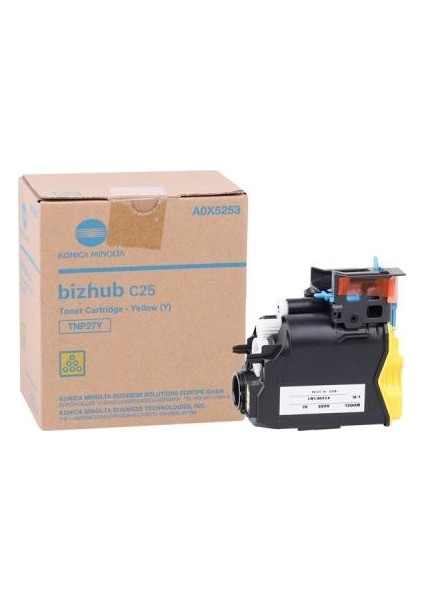 Konıca Mınolta Tnp27Y Bizhub C25 Sarı Toner