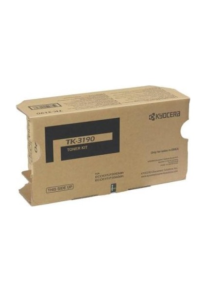 Tk-3190 Fotokopi Toneri Ecosys P3060Dn / P3055