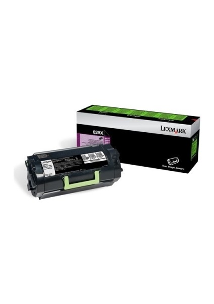 62D5X0E 625X Extra Yüksek Kap. Toner Mx711, Mx810, Mx811, Mx812