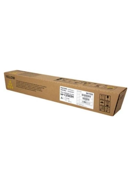 Rıcoh Mp-C2503H Sarı  Toner 841926 - Mp-C2503 / Mp-C2011