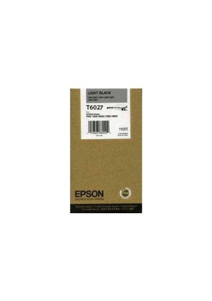 T6027 Açık Siyah Kartuş Pro 7800/7880/9800/9880