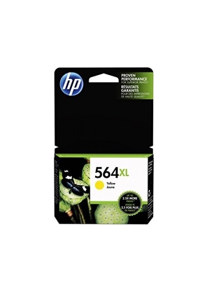 564Xl Cb325Wn Sarı Kartuş Deskjet 3070A, Officejet 4610 / 4620