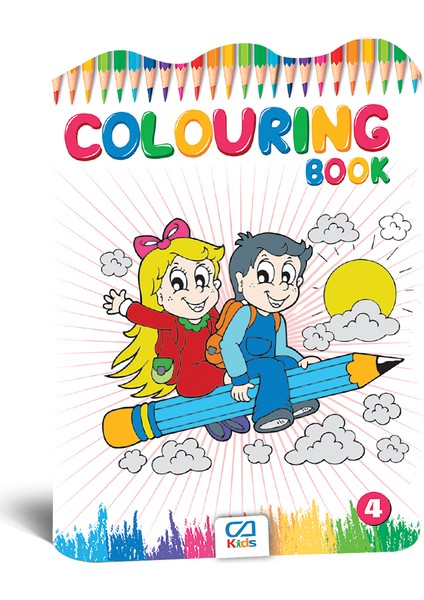 Colouring Book - 4 (CA.1014)