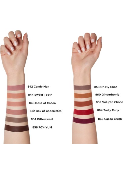 Les Chocolats Likit Mat Ruj 868 Cacao Rush indirimleri