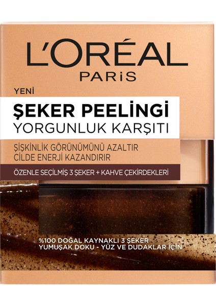 Şeker Peelingi Yorgunluk Karşıtı