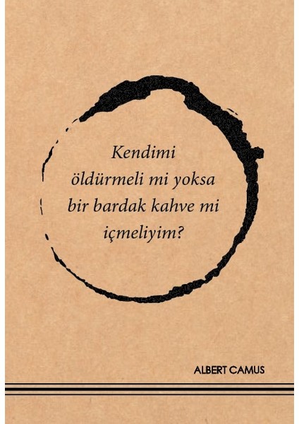 Albert Camus -Kraft Defter