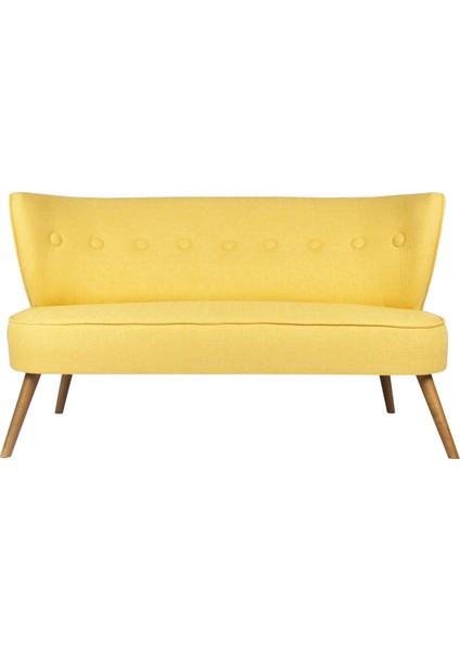 Bienville Loveseat İkili Kanape Sarı