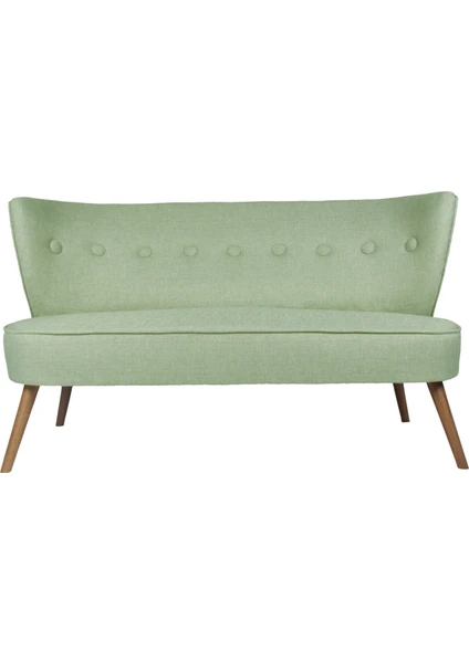 Ze10 Design Bienville Loveseat İkili Kanape Petrol Yeşili