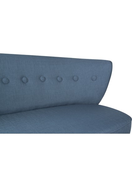 Bienville Loveseat İkili Kanape Gece Mavisi