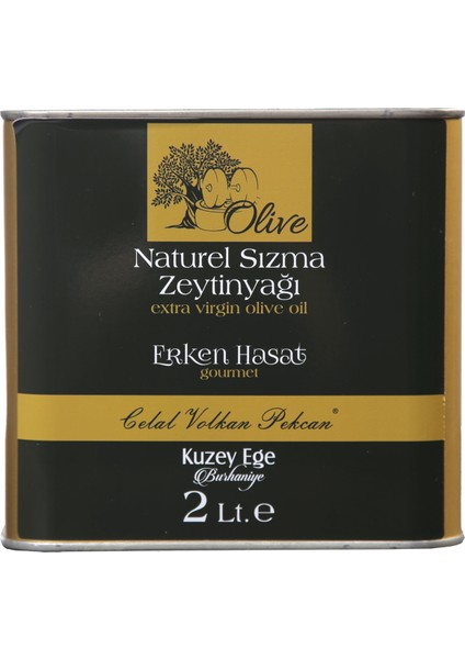 Natürel Sızma Zeytinyağı 2lt Erken Hasat