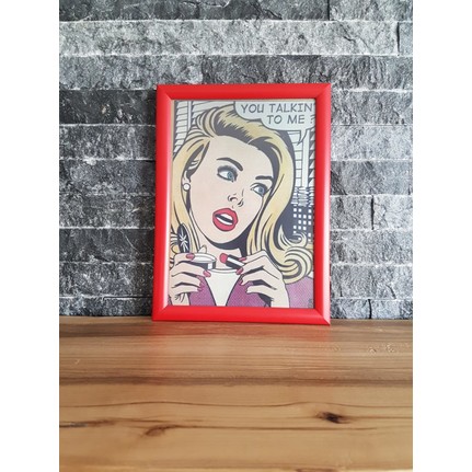 Aduska Tasarim Ve Dekorasyon Pop Art Resim Cerceve Fiyati