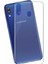 Samsung Galaxy M10 Şeffaf Esnek Silikon Kılıf Kamera Korumalı + Temperli Cam 1