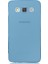 Samsung Galaxy Grand Prime Plus (J2 Prime) İnce Şeffaf Silikon Kılıf Mavi + Ekran Koruyucu Cam 1