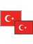 Türk Bayrağı (Alüminyum Çerçeve) 21 x 30 1