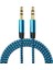 Örgülü Aux Kablo 3.5 mm 1