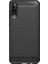 Samsung Galaxy A50 Brushed Carbon Fiber Silikon Kılıf - Siyah 1