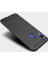 Xiaomi Redmi Note 7 Pro Brushed Carbon Fiber Silikon Kılıf - Siyah 3