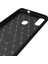 Xiaomi Redmi Note 7 Pro Brushed Carbon Fiber Silikon Kılıf - Siyah 4