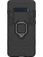 Samsung Galaxy S10 Plus Batman Serisi Yüzük Standlı Armor Kılıf - Siyah 1