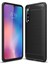 Xiaomi Mi 9 Explorer Brushed Carbon Fiber Silikon Kılıf - Siyah 2