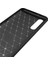 Xiaomi Mi 9 Explorer Brushed Carbon Fiber Silikon Kılıf - Siyah 4