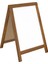 60X85 Lüks Ahşap Çatı Tipi Yazı Tahtası 1