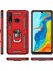 Huawei P30 Lite Kılıf Vega Standlı Yüzüklü Mıknatıslı Siyah 3