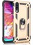 Samsung Galaxy M10 Kılıf Shockproof Standlı Yüzük Tutuculu Mega Case Altın 1