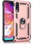 Samsung Galaxy M10 Kılıf Shockproof Standlı Yüzük Tutuculu Mega Case Rose Gold 1