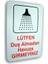 Pvc Foam LevhaDUŞ ALMADAN HAVUZA GİRMEYİNİZ 16 x 24 cm 1