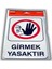 Pvc Foam Levha GİRMEK YASAKTIR 16 x 24 cm 4