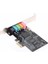 4836 Pci-E Ses Kartı 5.1 Kanal Express Masaüstü Pc Card 4