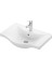 Basic 65 cm Konsollu Lavabo Beyaz 1